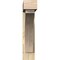 Ekena Millwork Thorton Block Rough Sawn Bracket w/ Offset Brace, Douglas Fir, 6"W x 28"D x 28"H BKT0604X28X28THR05RDF - alternate 4
